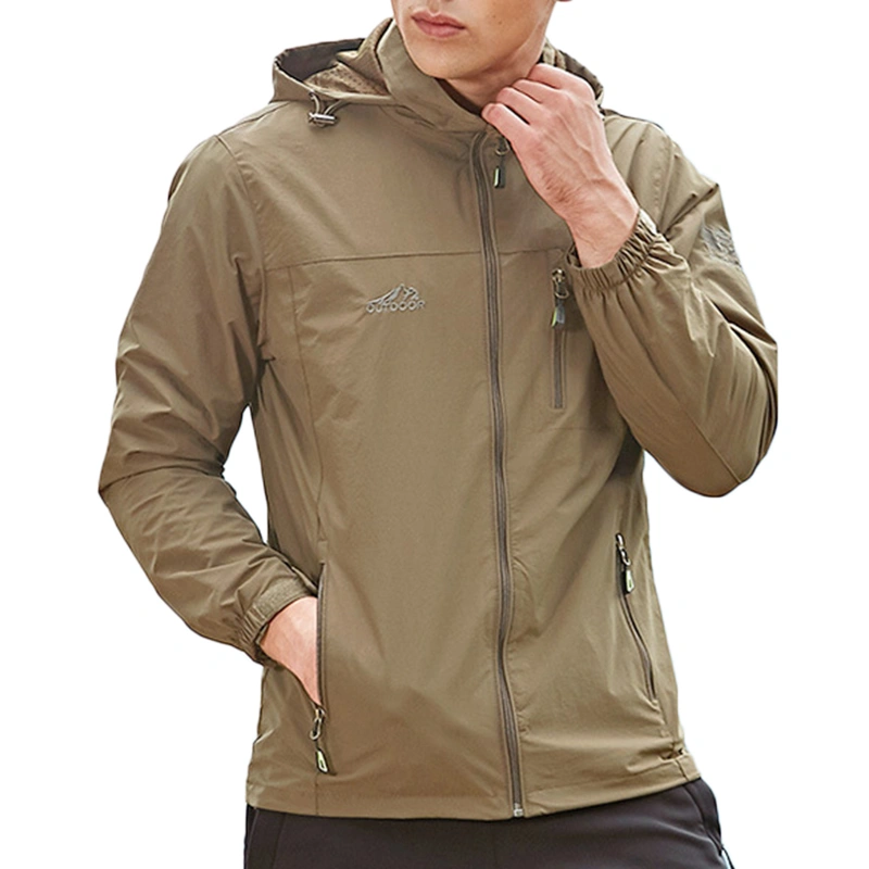 Outdoor Lightweight Windproof Waterproof Quick Dry Jacket
