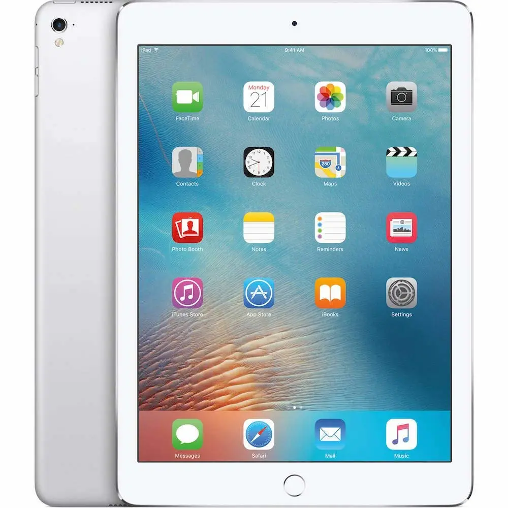 Apple iPad Pro Tablet (128GB, Wi-Fi, 9.7in) Gray (Renewed)