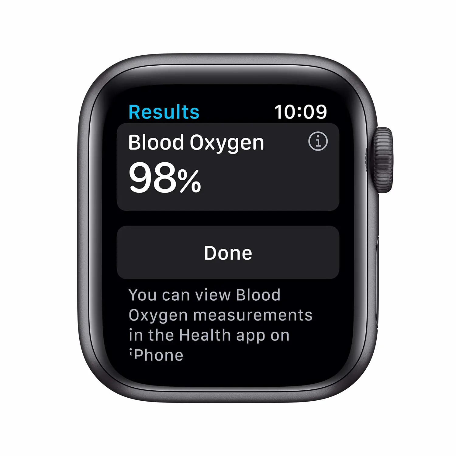 New Apple Watch Series 6 (GPS + Cellular, 40mm) - Space Gray Aluminum Case with Black Sport Band