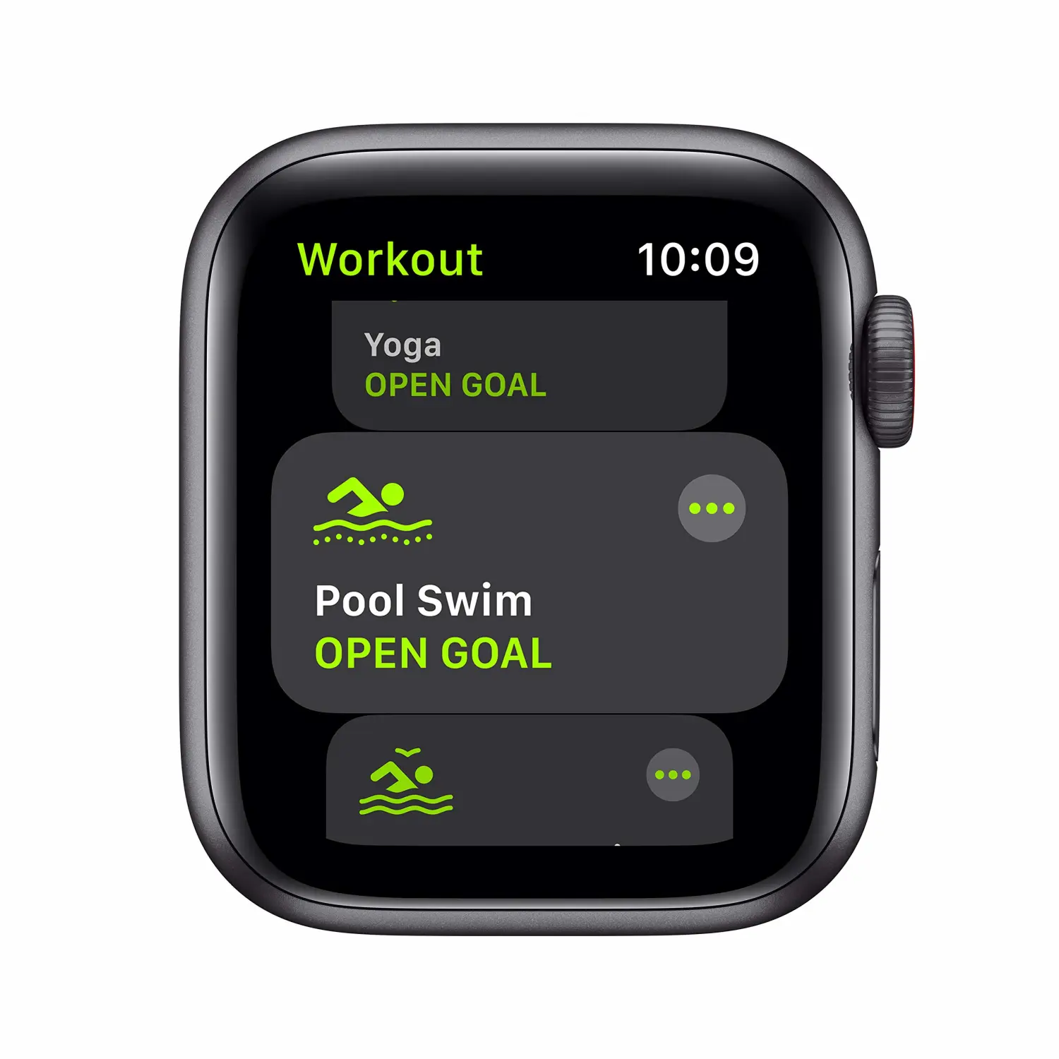New Apple Watch SE (GPS + Cellular, 40mm) - Space Gray Aluminum Case with Charcoal Sport Loop