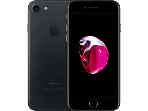 Apple iPhone 7, 128GB, Black - Fully Unlocked (Renewed)