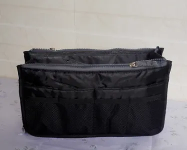 Multifunctional Bag In Nylon Double Zipper Bag