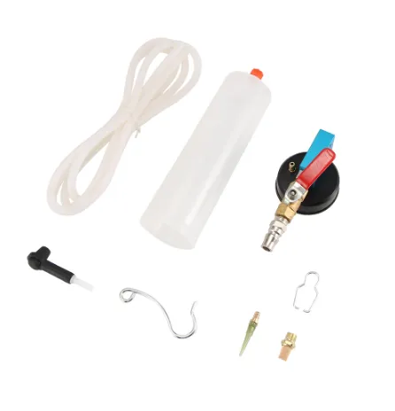 Brake oil changer pumping unit