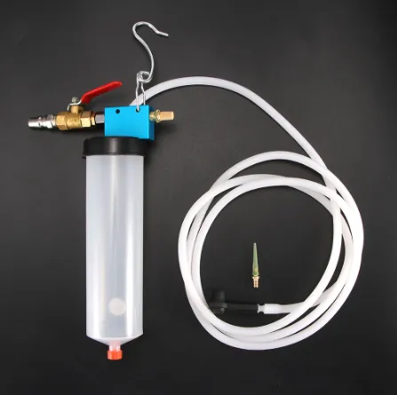 Brake oil changer pumping unit