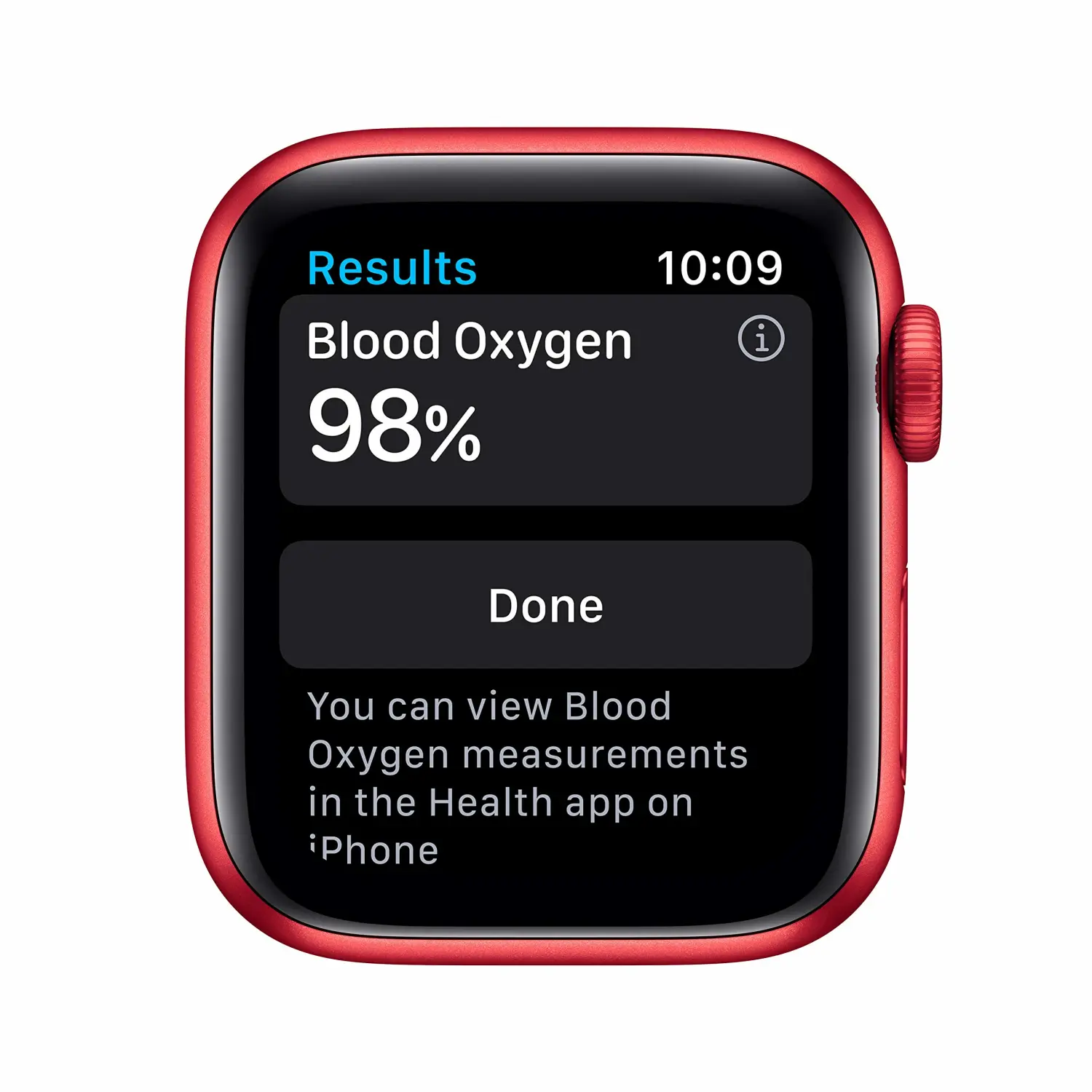 New Apple Watch Series 6 (GPS, 40mm) - (Product) RED - Aluminum Case with (Product) RED﻿ - Sport Band