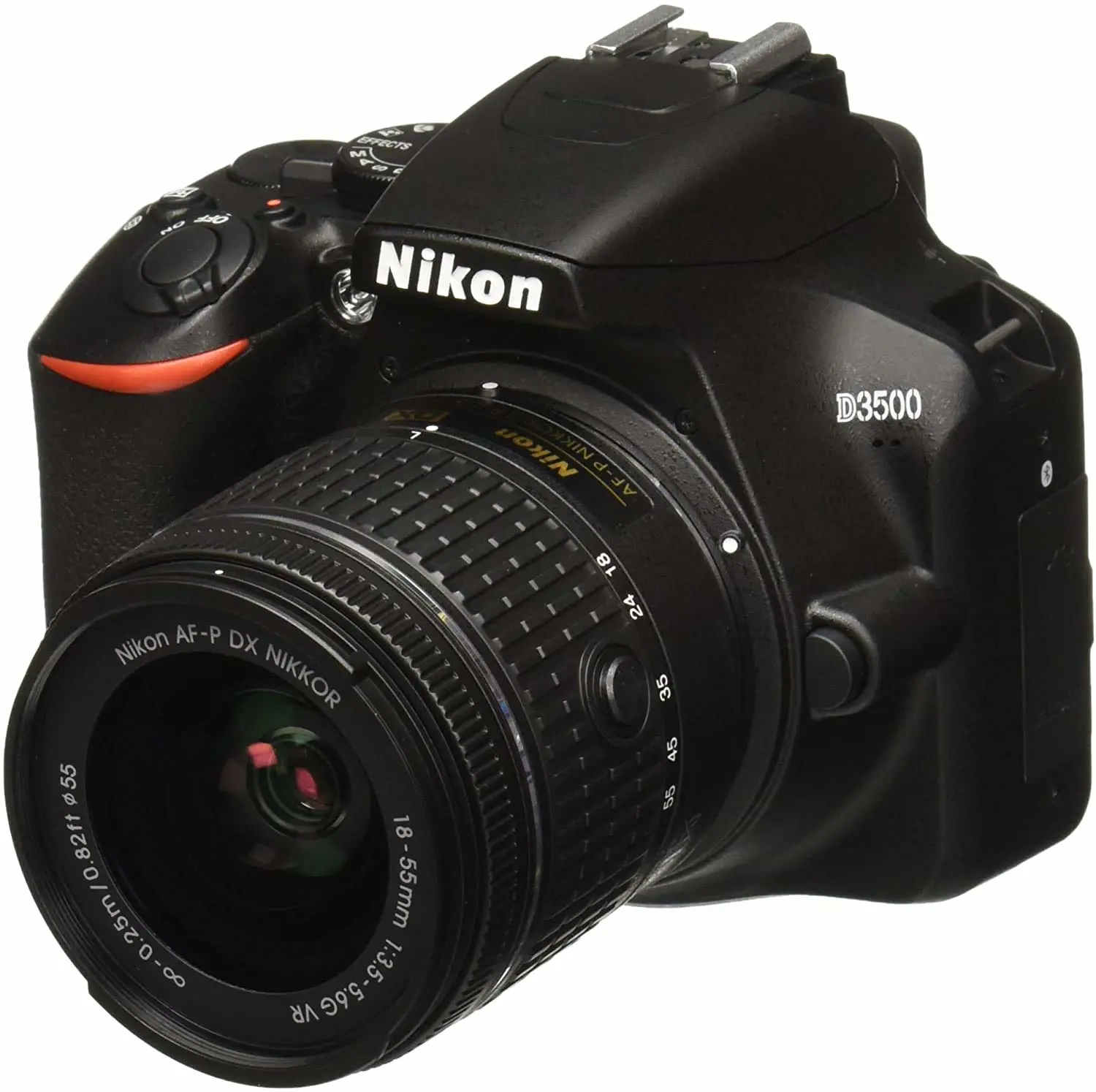 Nikon D3500 24.2MP DSLR Camera + AF-P DX 18-55mm VR NIKKOR Lens Kit + Accessory Bundle + Extreme Electronics Cloth