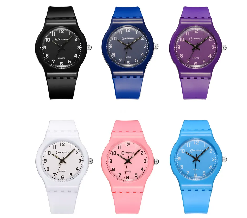 Simple leisure waterproof quartz female watch