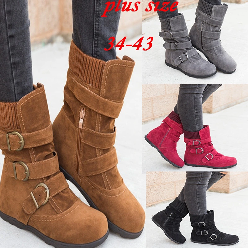 Oversized frosted cotton boots