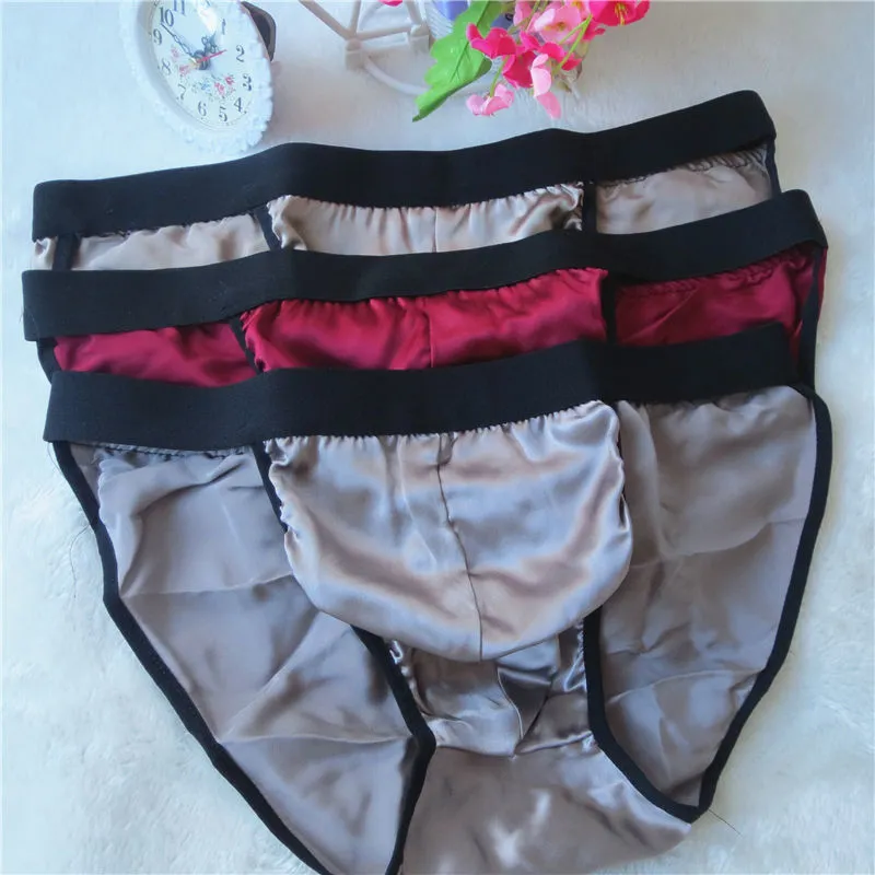 Men's silk underwear