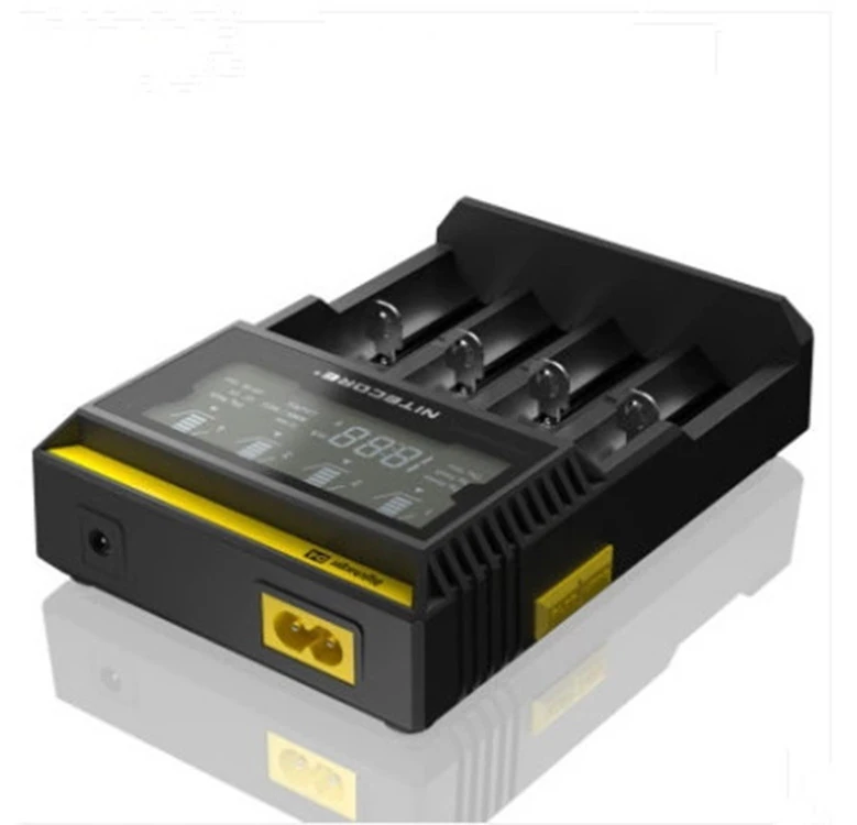 Download main imagesDownload variant imagesDownload description imagesNitecore D4 D2 New I4 I2 Digicharger LCD Intelligent Circuitry Global Insurance li-ion 18650 14500 16340 26650 Battery Charger