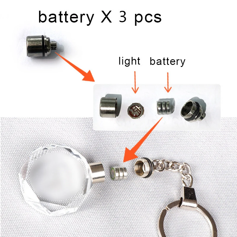 LED light and battery
