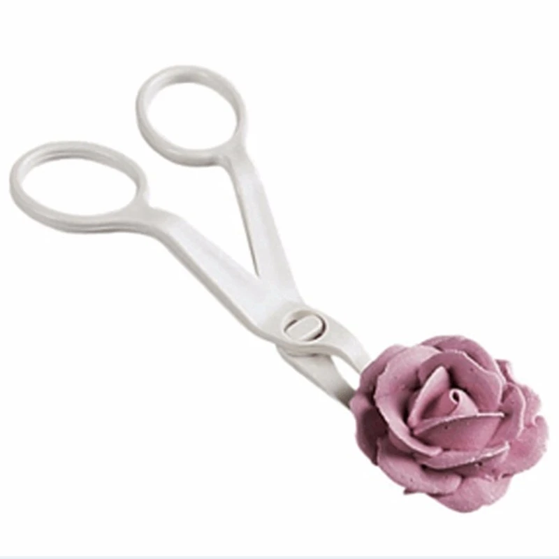 Cake Tool Delicate Flower Lifter Icing Sugarcraft Fondant Cake Decorating Tool Move Scissor