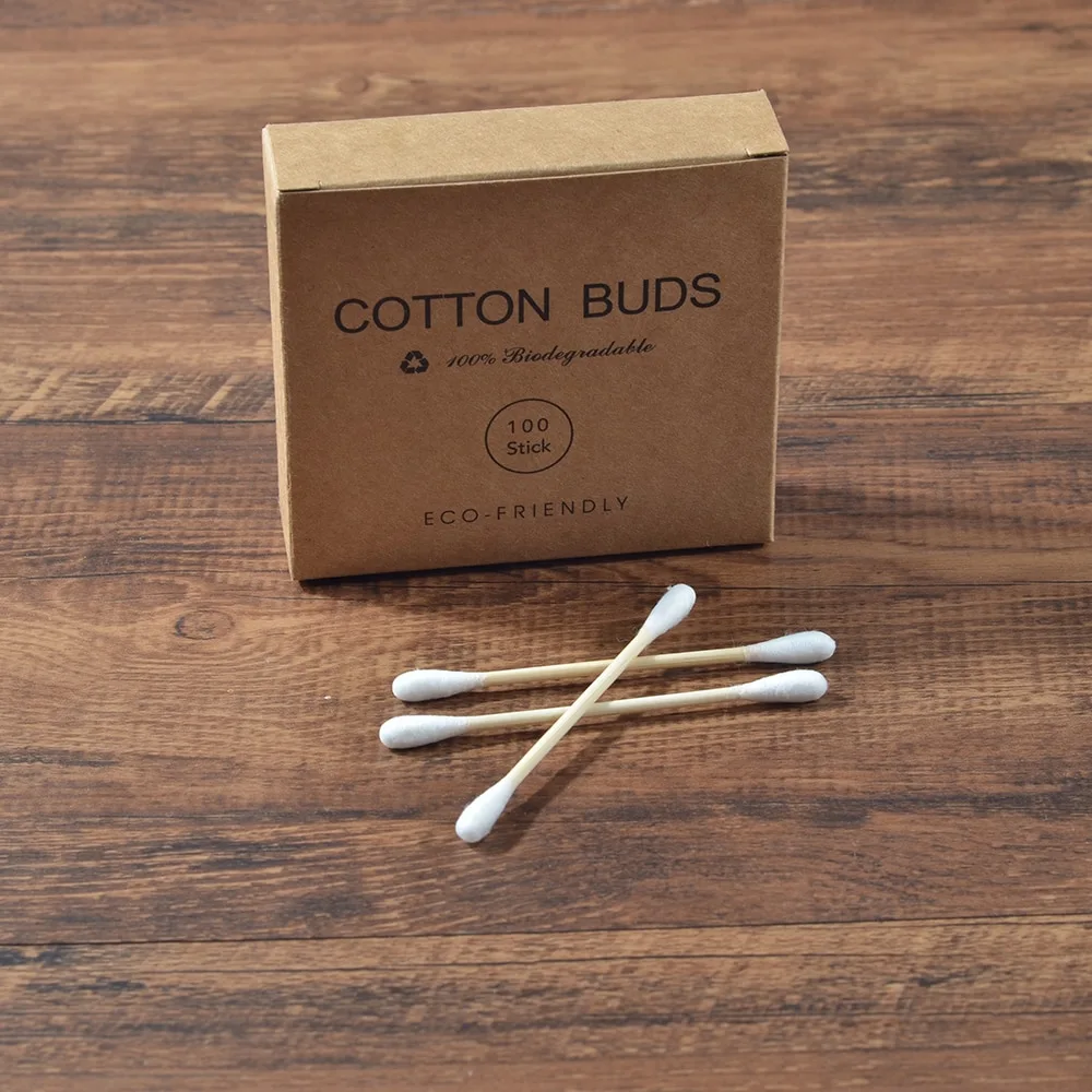 100pc boxed cotton swabs