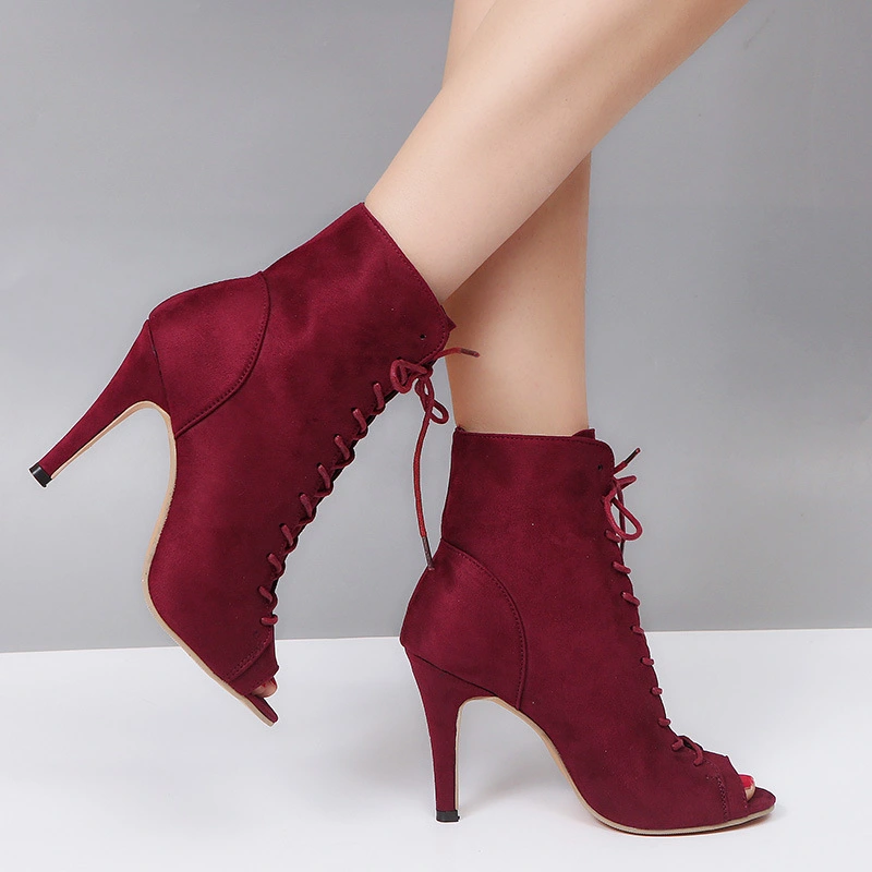Tie fish mouth cool boots