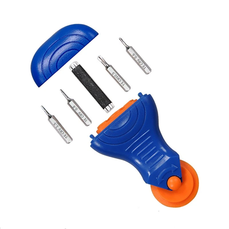Multi-function roller screwdriver tool aluminum alloy fix the mobile phone