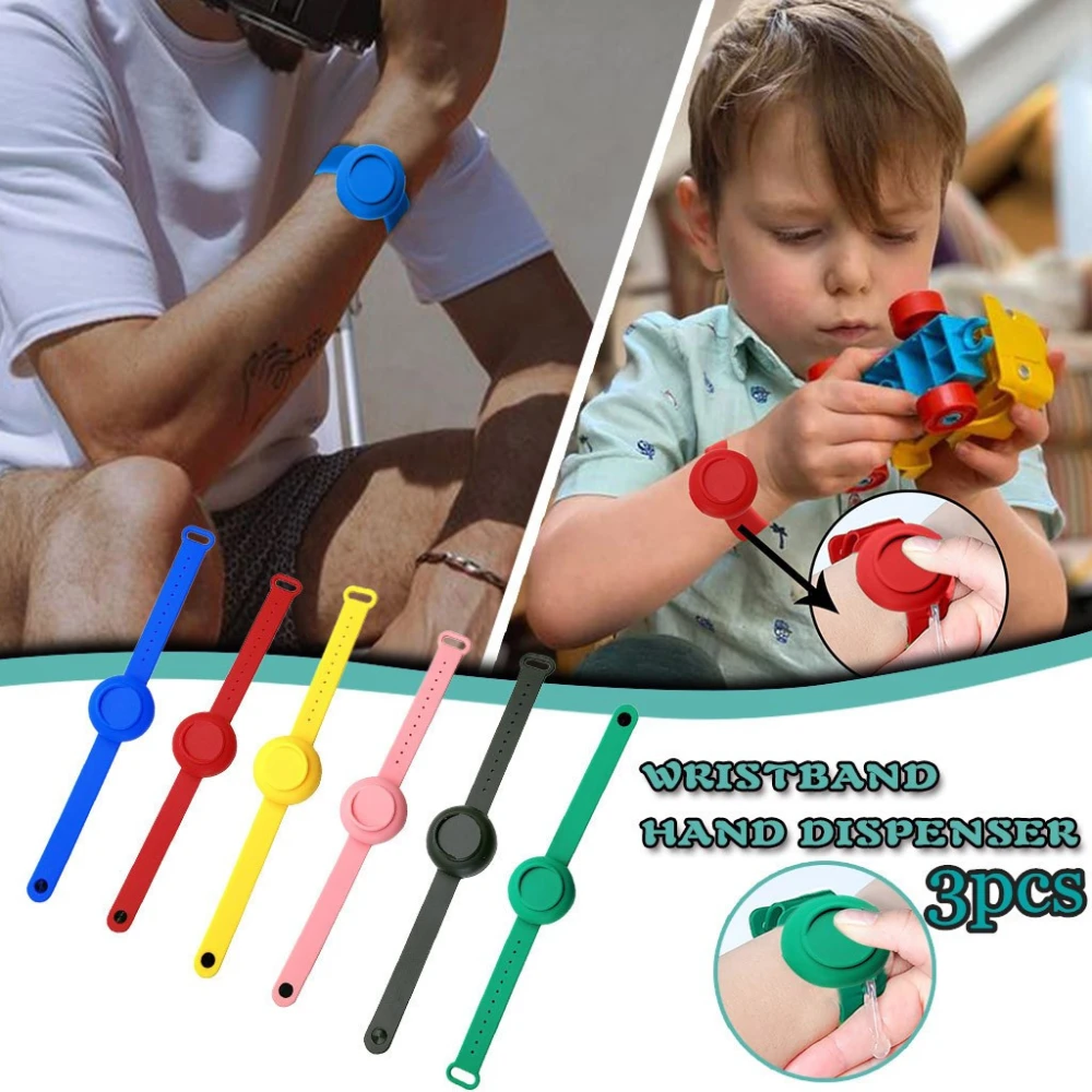 Portable Silicone Disinfectant Bracelet