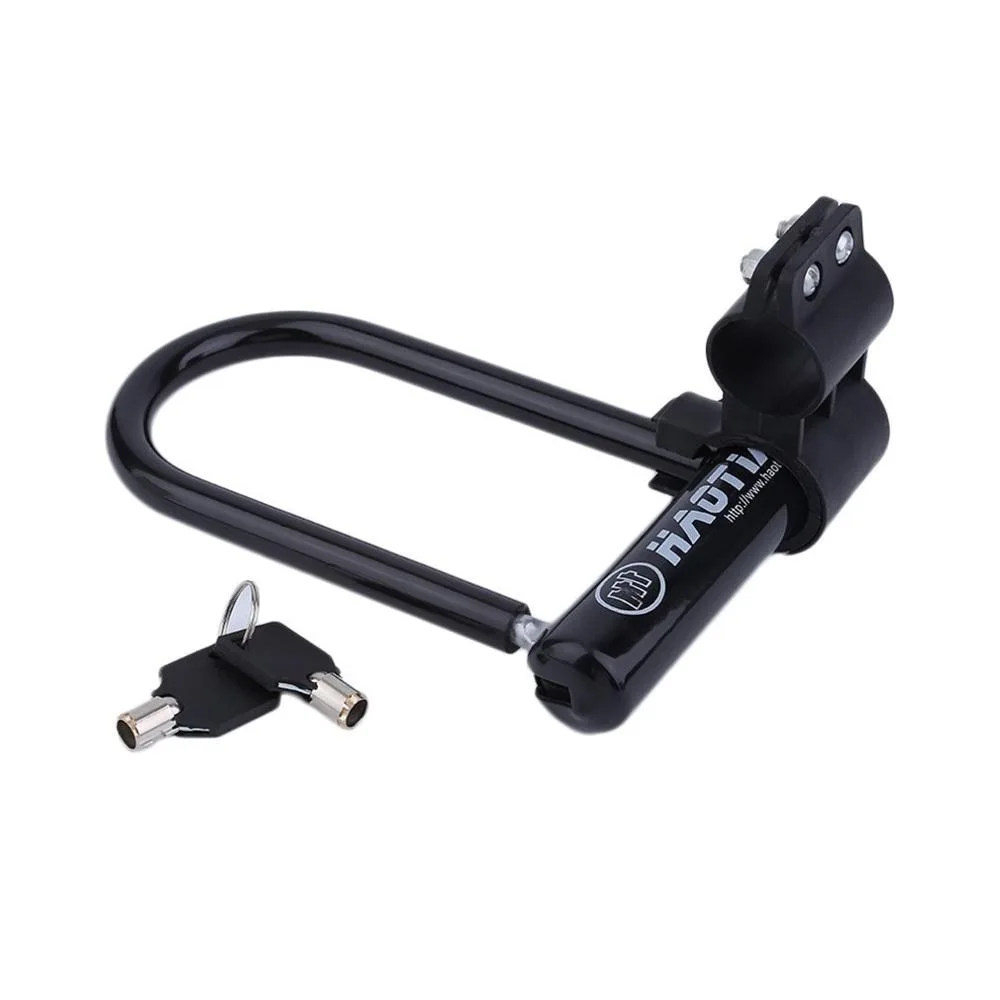 Bicycle U-shaped padlock