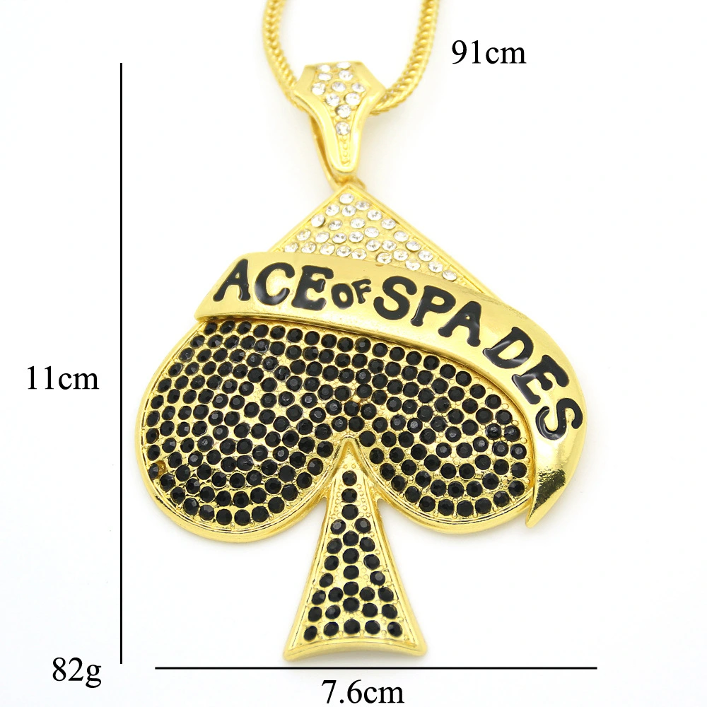 spades pendant necklace