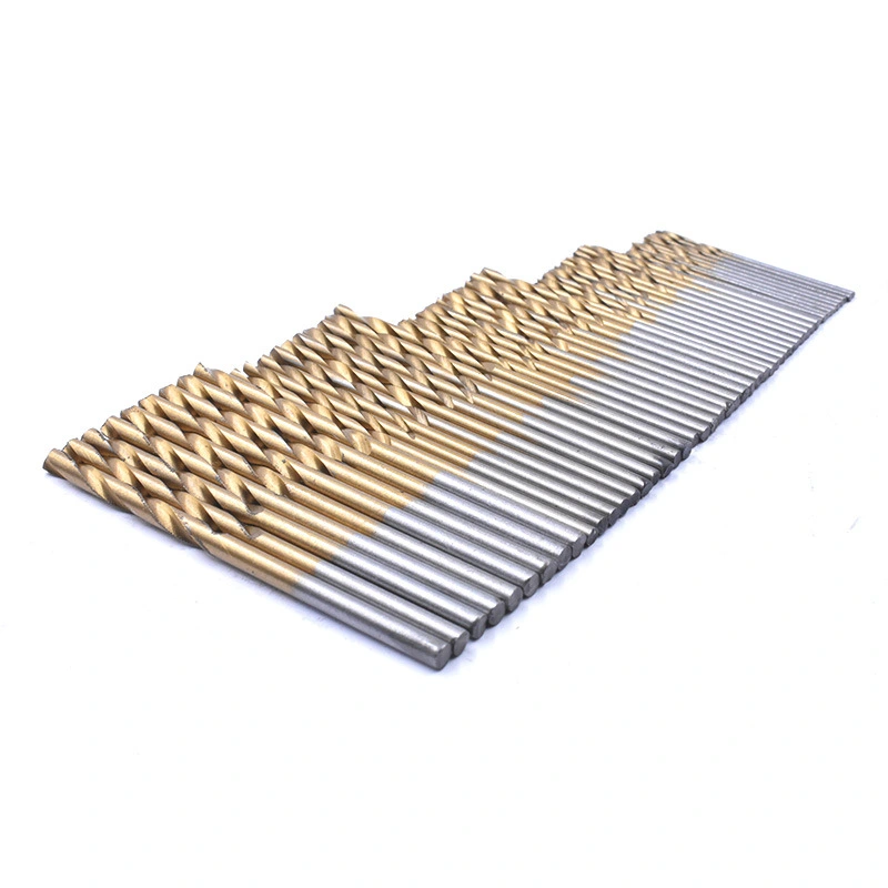 Straight Shank Twist Drill Bit Titanium Plated Hole Twist Drill Bit