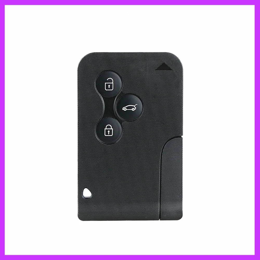 Button Smart Remote Key Card Screen Printing Card Buckle