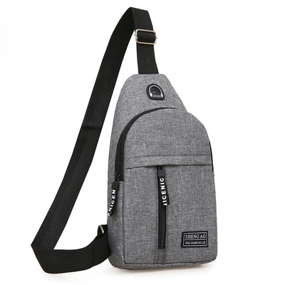 Men's One Shoulder Crossbody Chest Bag