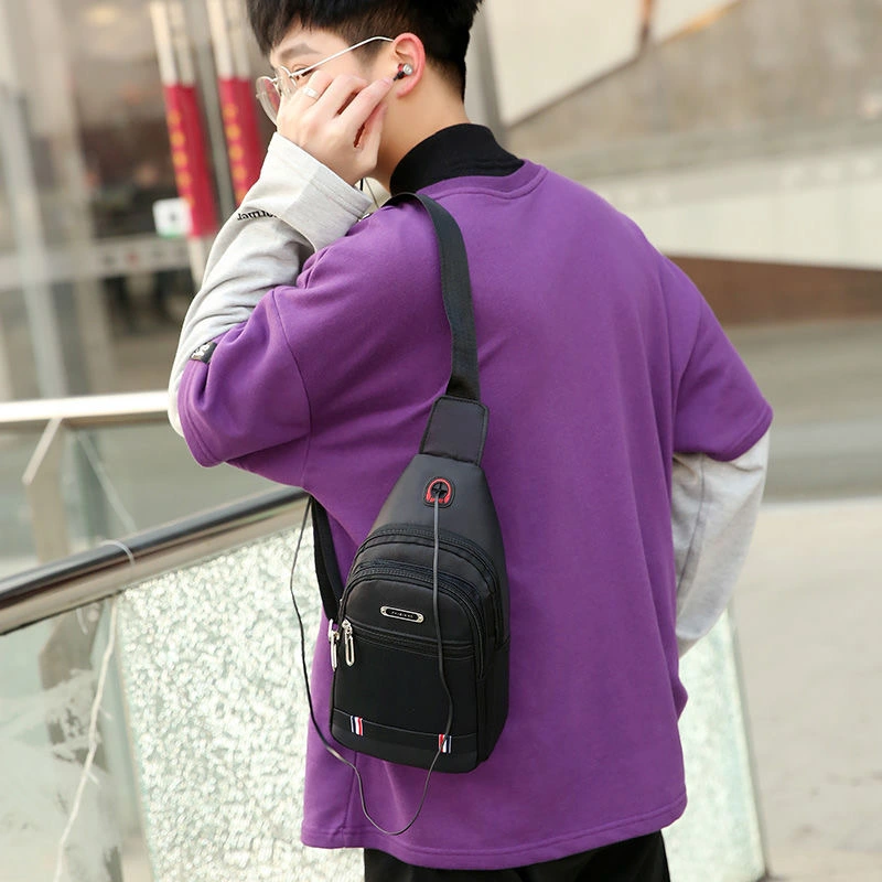 Men's One Shoulder Crossbody Chest Bag