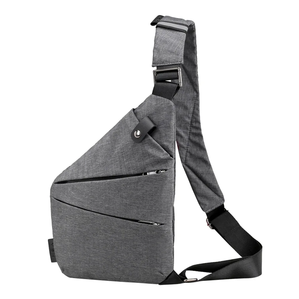 Men's multifunctional shoulder chest bag