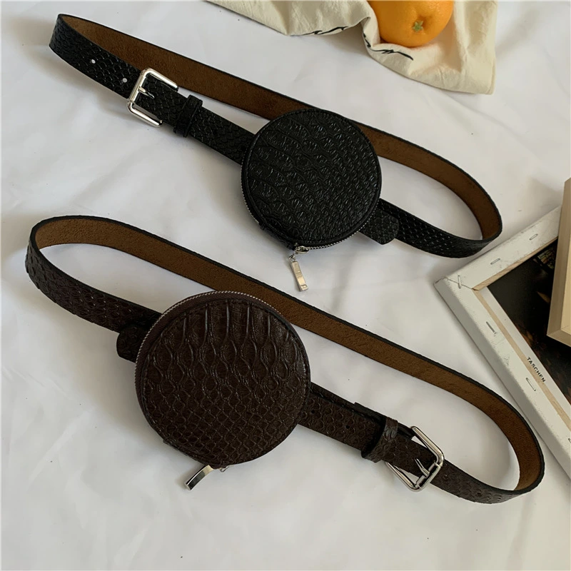 Round belt bag