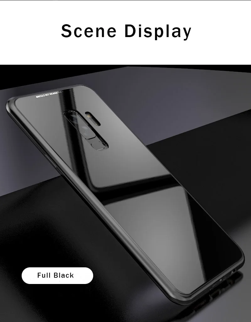 Samsung million magnetic king s8/s9 plus magnetic mobile phone case note9 million magnetic king magnetic mobile phone protective shell