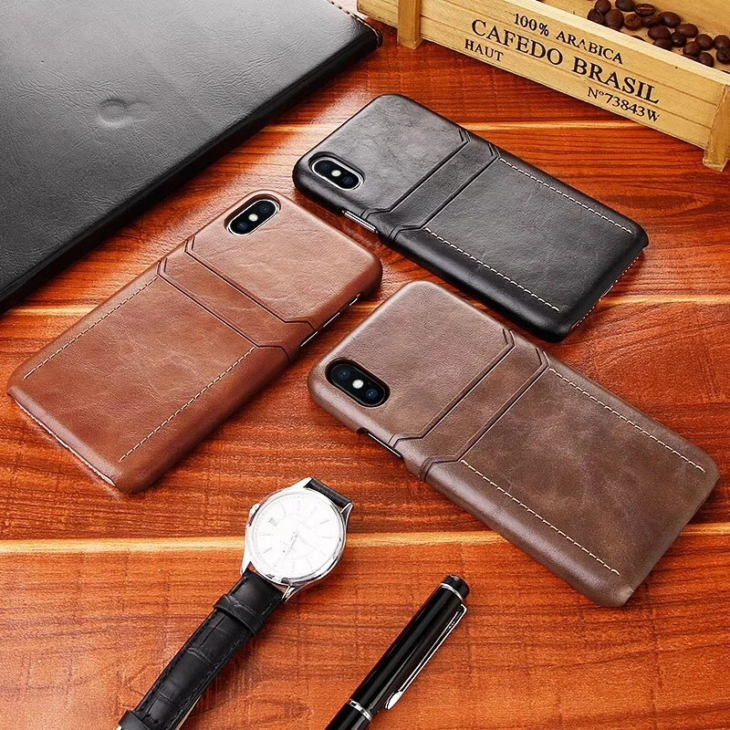 PU leather phone back cover