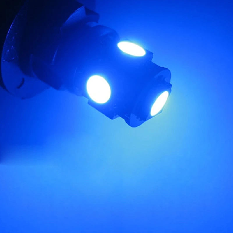 Automobile LED Lamp T10 5050 5SMD Car Wide Light 5050 Chip Car Lamp Instrument Lamp 7 Color