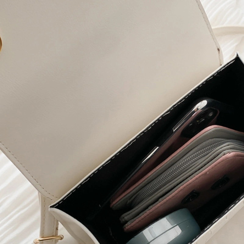 Fashion All-Match Portable Pattern One-Shoulder Small Square Bag