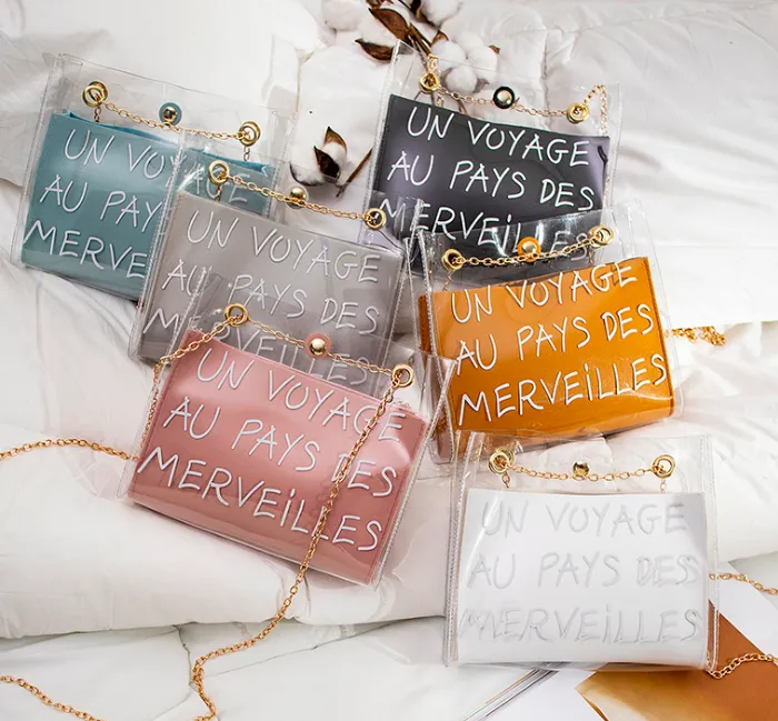 Small square shoulder Cluth bag