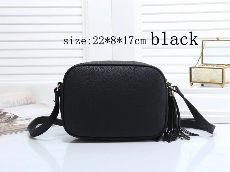 PU leather shoulder bag hot star litchi grain messenger bag