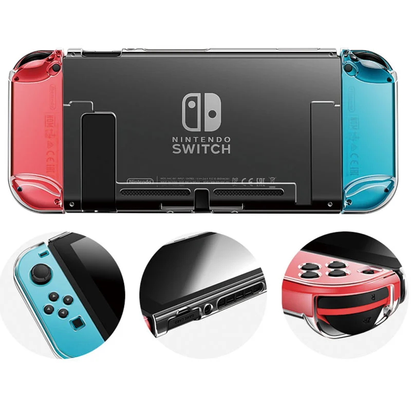 Switch transparent split protective shell