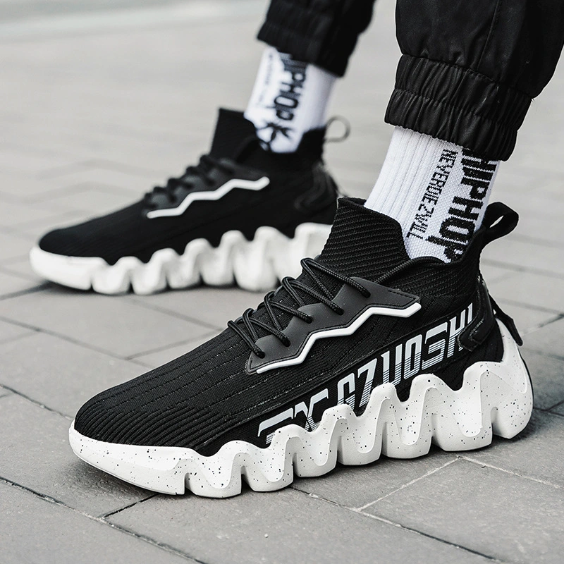 Lace-up outdoor men's shoes