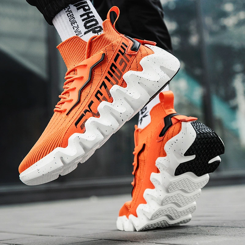 Lace-up outdoor men's shoes