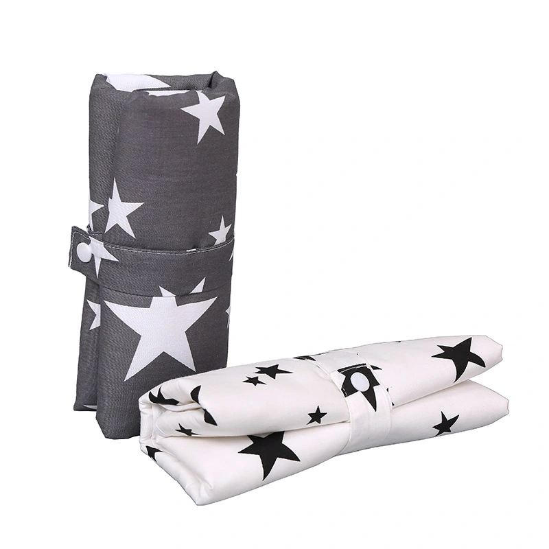 Baby cotton portable diaper changing pad