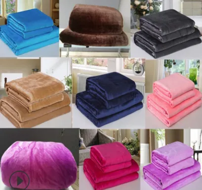 Lanrong student blanket thickening autumn and winter single towel was double air-conditioned blanket summer cool color