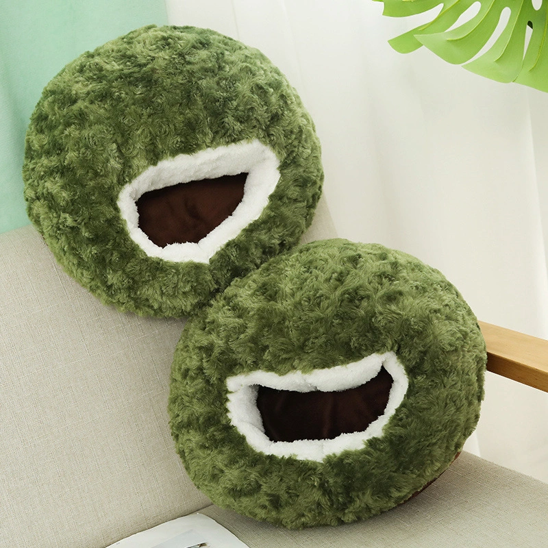 Lovely Seaweed Green Plush Warm Feet Cover Big Shoes