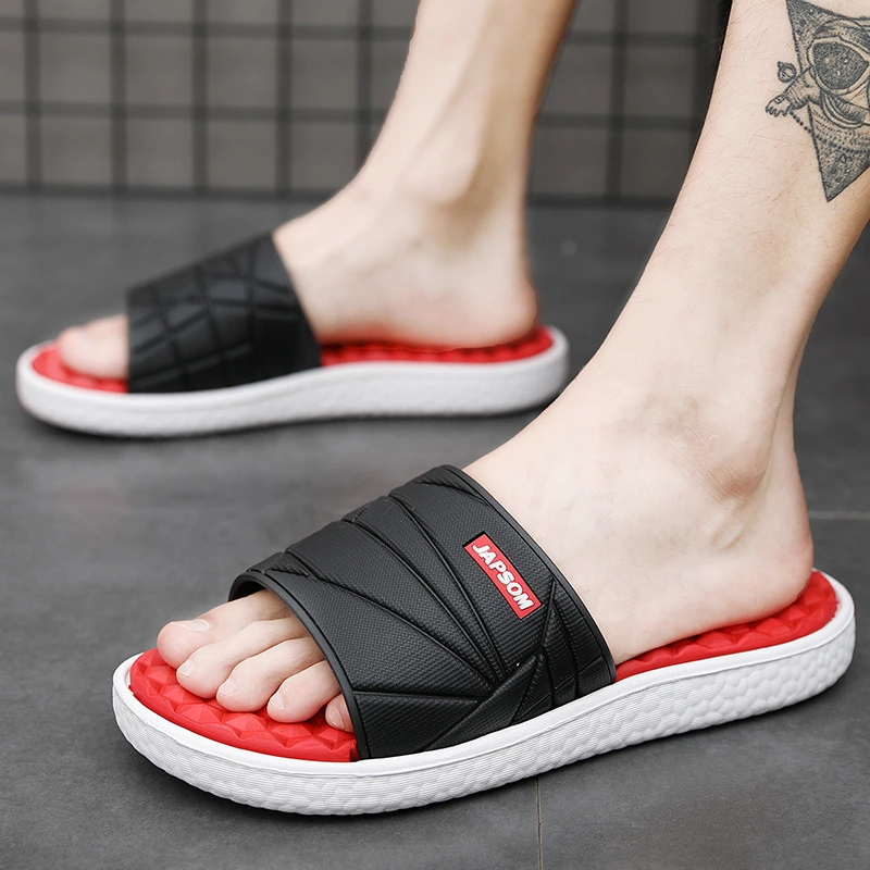 Cross-Border Plus Size Summer New Men's Home Slippers Indoor And Outdoor Slippers Fashion Trend Home Slippers