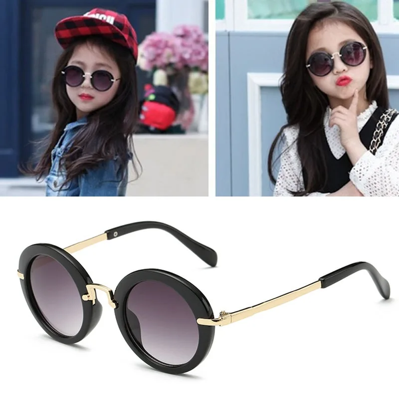 Round frame children's sunglasses