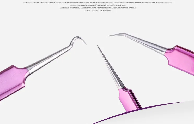 Acne needle cell clamp scorpion acne pick acne squeeze acne to blackhead fat acne needle tool artifact