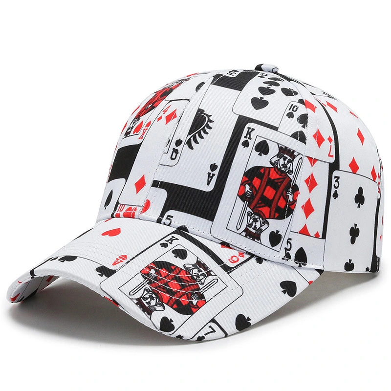 Hat Men And Women Trend Print Element Baseball Cap