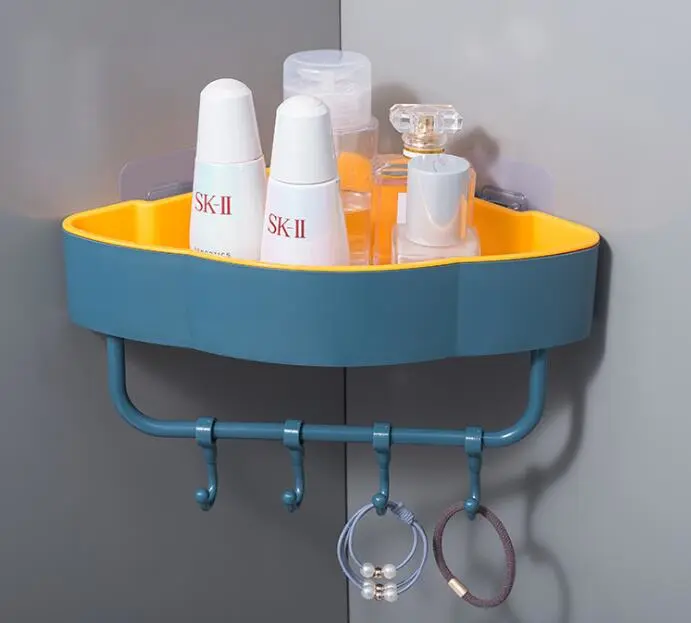 New type of two color triangle shelf rack