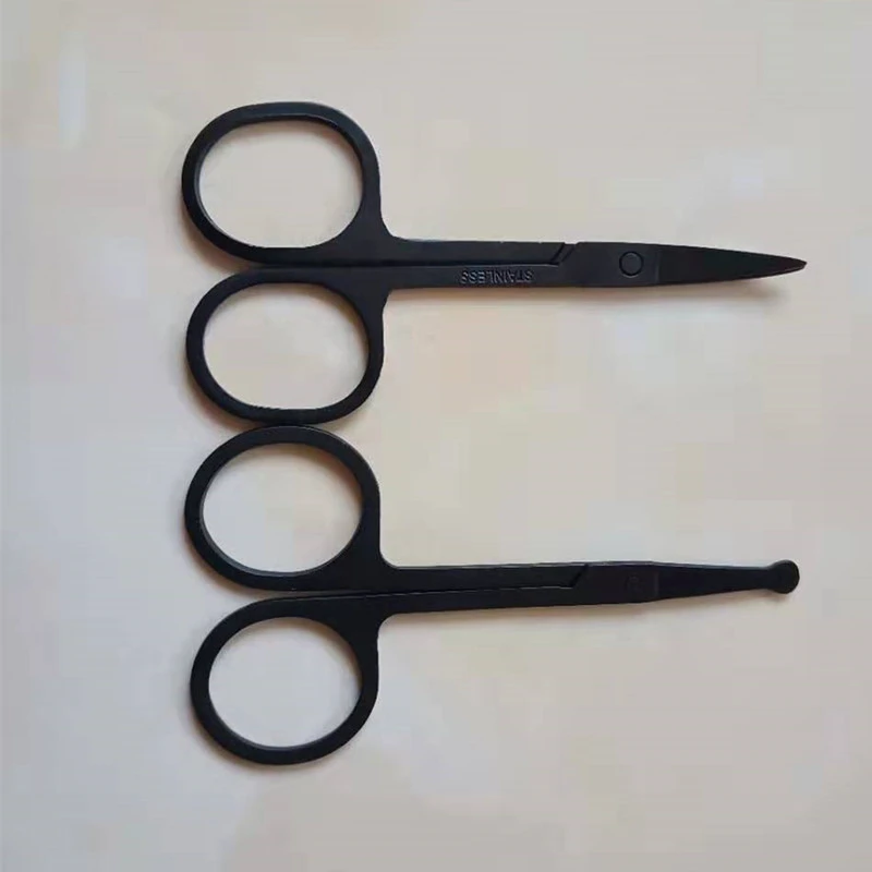 Round head small scissors