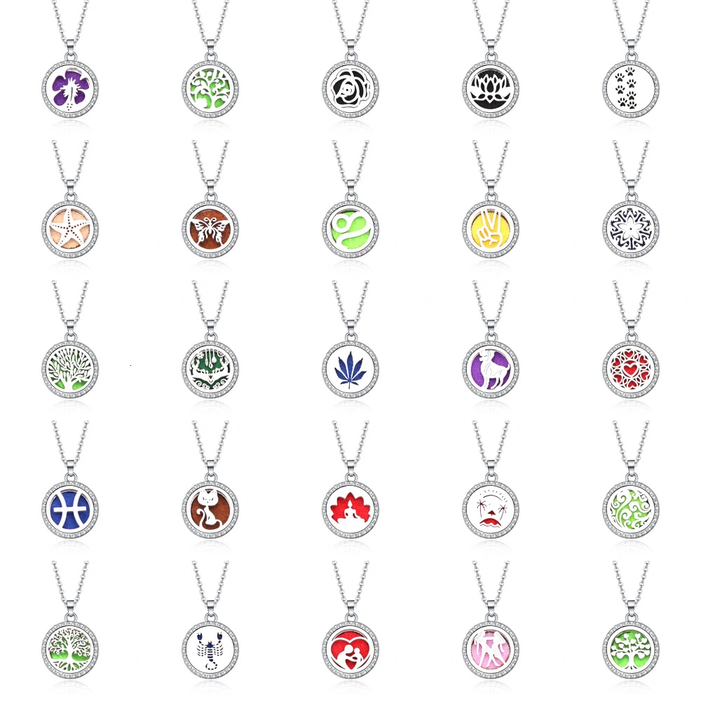 12 Constellation Pendant Necklace