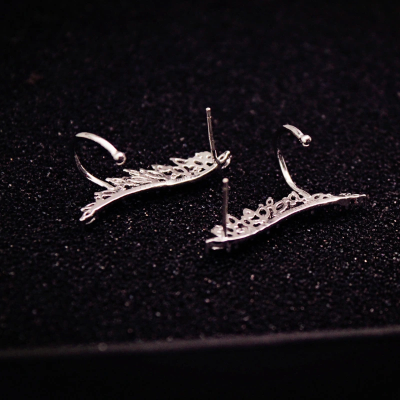 s925 sterling silver pin wings nails