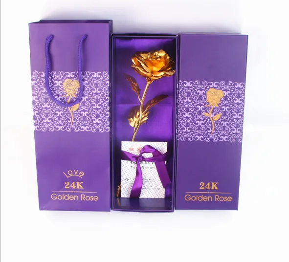 gold rose gift