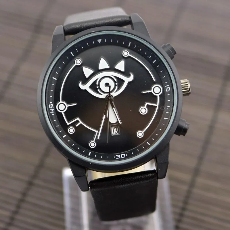 Luminous three-dimensional quartz watch